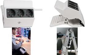 Produktbild Brennenstuhl Steckdosenleiste ws/anth (3 x, CEE 7/3, 3 m)