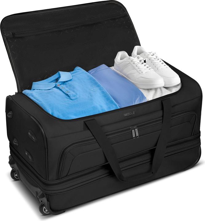 Produktbild Redolz Duffle Essentials 2-Rollen Reisetasche Set 2-tlg. mit Dehnfalte (192 l)