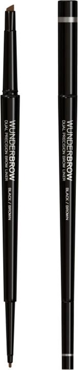 Actual product image Wunder2 WUNDERBROW - Dual Precision Brow Liner Black/Brown