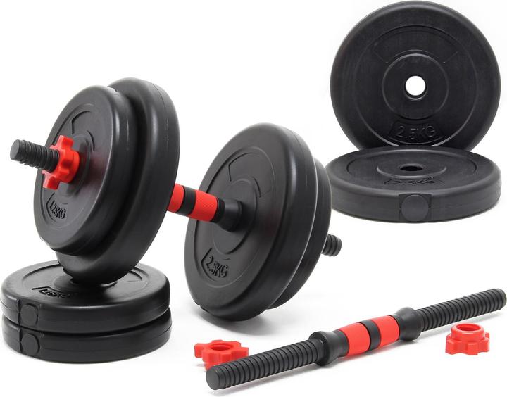 Immagine prodotto Luxtri Kurzhantelset (4 x 2,5 kg, 4 x 1,25 kg)