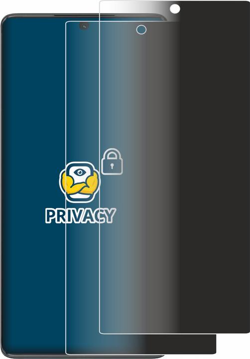Image du produit BROTECT Film anti-regards Anti-Spy Privacy Film de protection contre la lumière bleue (2 pièce(s), Motorola Moto G85)