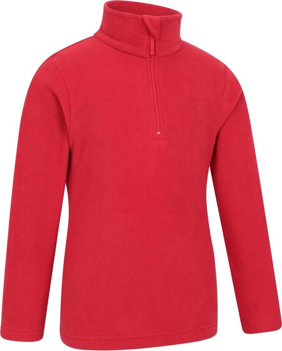 Actual product image Mountain Warehouse Childrens/Kids Camber II Half Zip Fleece Jacket (98)