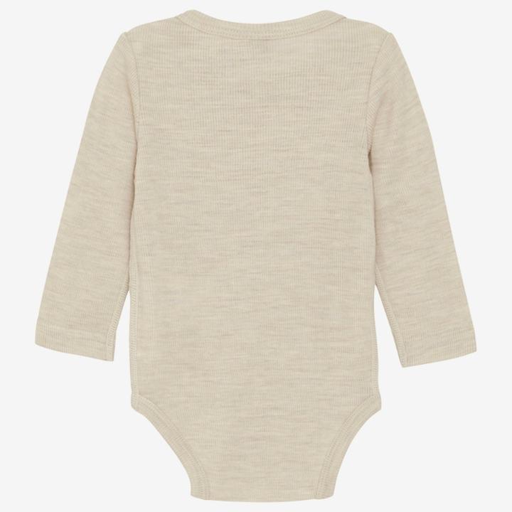 Actual product image CeLaVi Long-sleeved merino wool bodysuit (60)