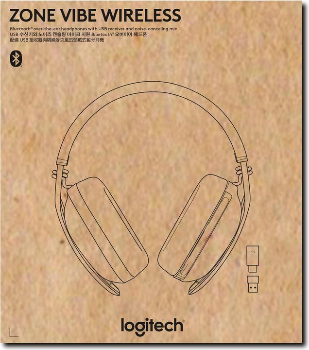 Actual product image Logitech Zone Vibe (Wireless, USB-C)