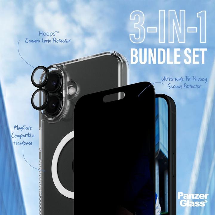 Image du produit PanzerGlass Confidentialité (1 pièce(s), Apple iPhone 16 Plus)