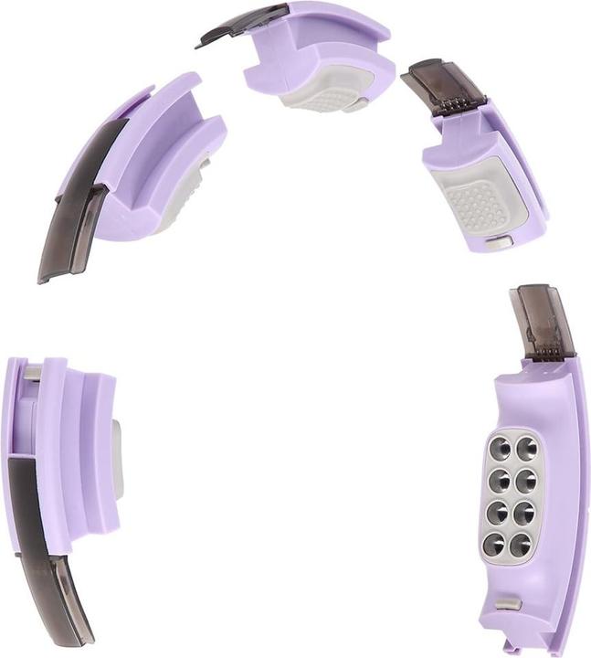 Produktbild HMS Hula Hop HHM13 with magnets weight and counter purple (40 cm, 400 g)