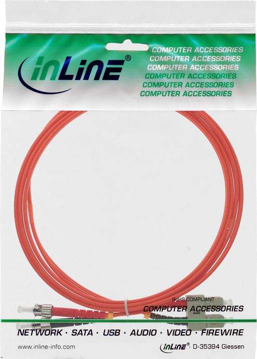 Actual product image InLine LWL Duplex cable (CAT7, 15 m)