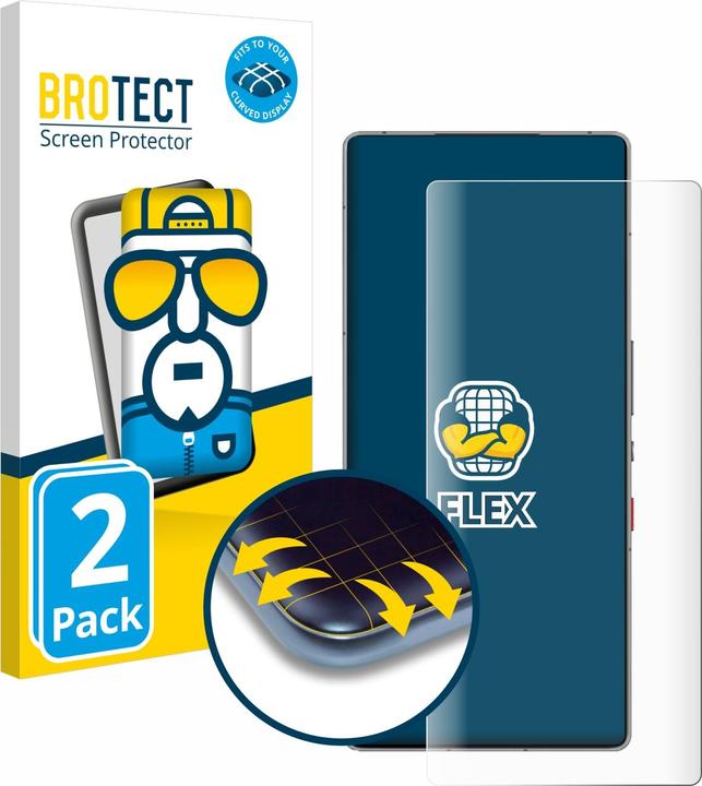 Image du produit BROTECT Full-Screen Protection (2 pièce(s), Nubia Red Magic)