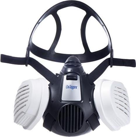 Image du produit Dräger X-plore 3500 M Demi-masque respiratoire pour filtre à baïonnette de taille M - sans Filtre (Pas de classe de protection officielle, 1 x)