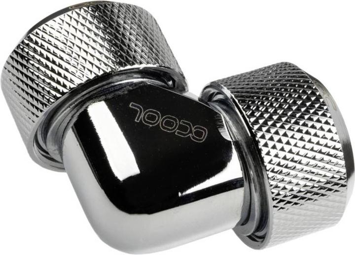 Produktbild Alphacool Eiszapfen Adapter 90 Grad 16mm AD auf 16mm AD Hardtube