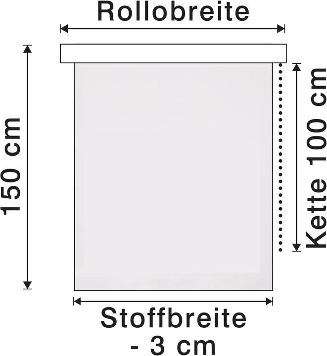 Produktbild Gardinia Soft-Rollo (100 x 150 cm)