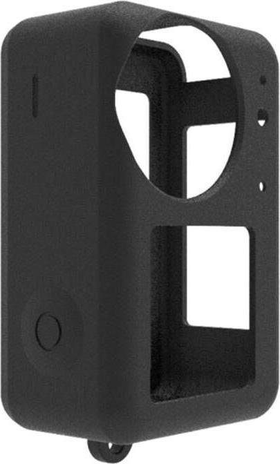 Actual product image Puluz Silicone case for DJI Osmo Action 4/3 with lens cover (black) (3)