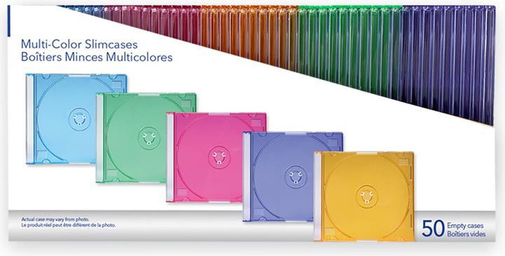 Immagine prodotto Verbatim Custodia Sottile Per Cd/Dvd Jc50 (50 x)