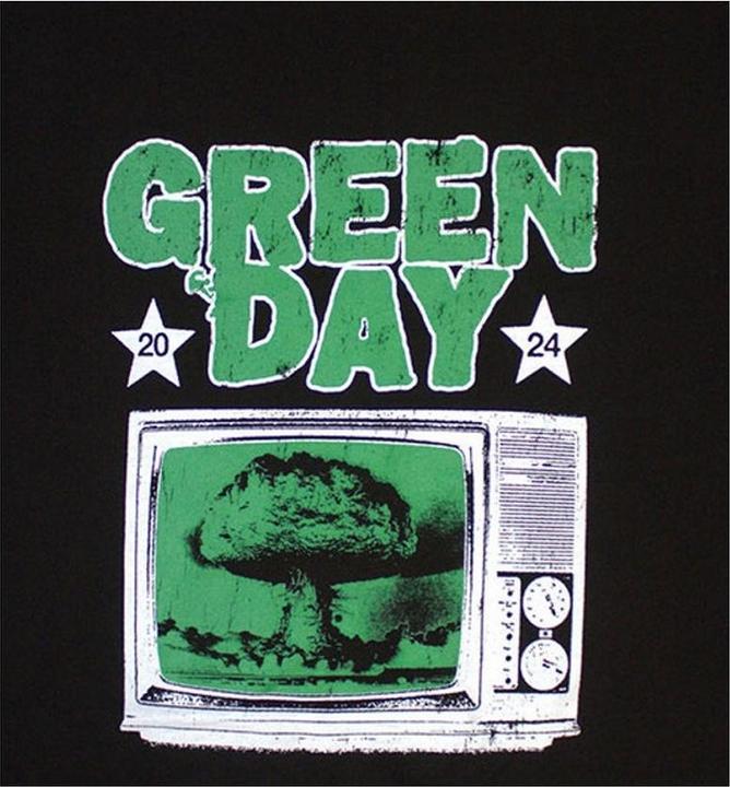 Actual product image Green Day Unisex Adult TV Explosion Sweatshirt (M)