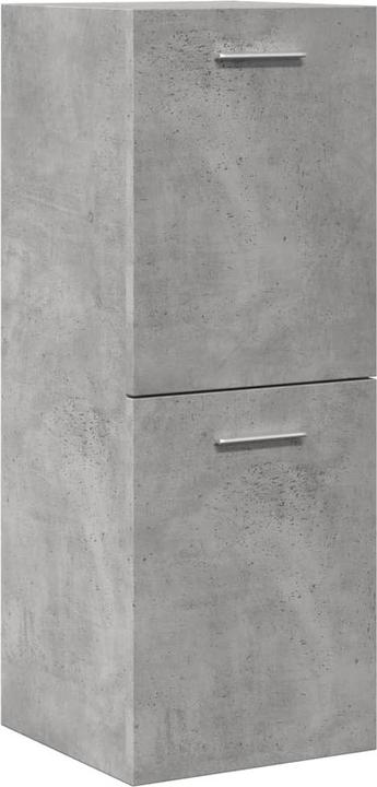 Actual product image VidaXL Bathroom wall cabinet Bathroom cabinet Concrete grey (30 x 30 x 80 cm)