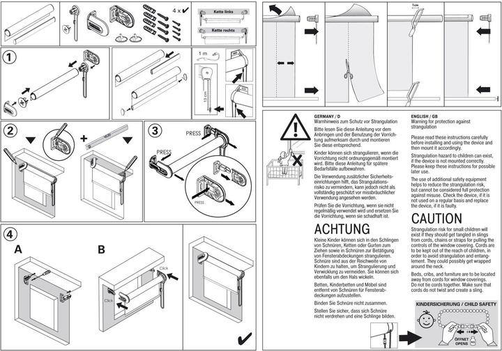 Image du produit Gardinia Store à traction latérale (142 x 180 cm)