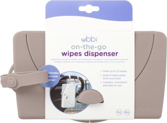 Image du produit Ubbi Feuchttuchspender on-the-go taupe