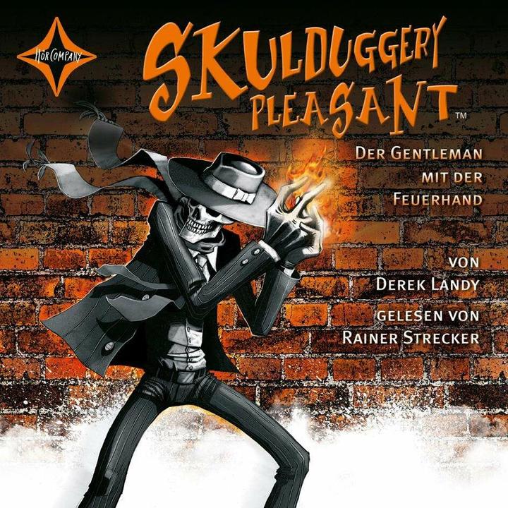 Immagine prodotto Skulduggery Pleasant 01: Il gentiluomo con la mano di fuoco (Rainer Strecker, Derek Landy., Ulla Höfker, Tedesco)