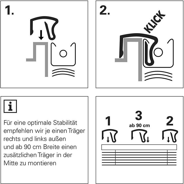 Produktbild Gardinia Alu-Jalousie (40 x 130 cm)