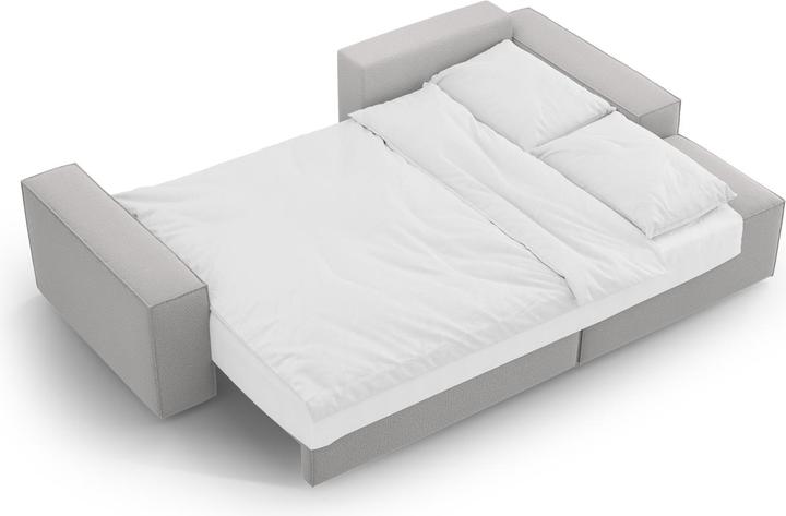 Actual product image Micadoni Right Corner Sofa With Bed Function And Box, "Jodie", 3 Seats, 246x151x86 Made in Europe (Corner sofa)