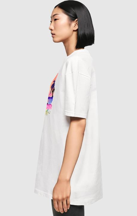 Produktbild Merchcode Ladies Summer Vibes Sunset Oversized Boyfriend Tee - 118413 (XXL)