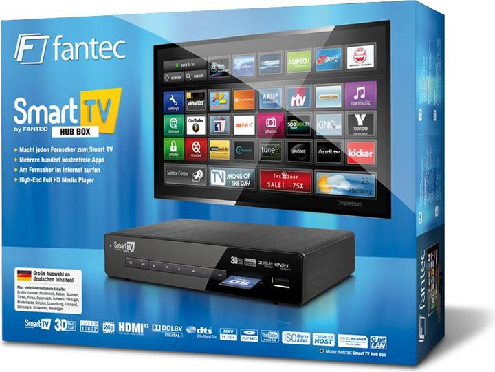 Produktbild Fantec Smart TV Hub Box