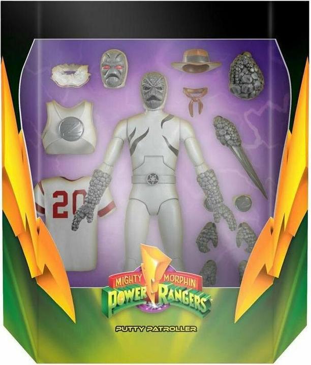 Actual product image Super7 Mighty Morphin Power Rangers figurine Ultimates Putty Patroller 18 cm