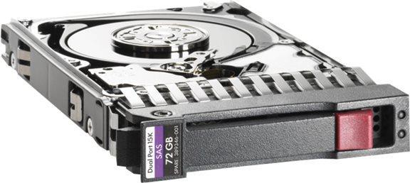 Actual product image HP Hewlett Packard HDD/72GB SAS SFF 15K DUAL-PORT 72GB, 3G, SAS, 15K, SFF, 2.5", 72 GB, 15000 RPM (0.07 TB, 2.5")