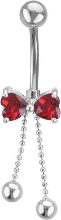 Bijouteria Bauchpiercing (Edelstahl, Messing, Zirkonia)