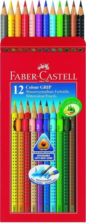 Immagine prodotto Faber-Castell impugnatura a colori (Multicolore, 12 x)