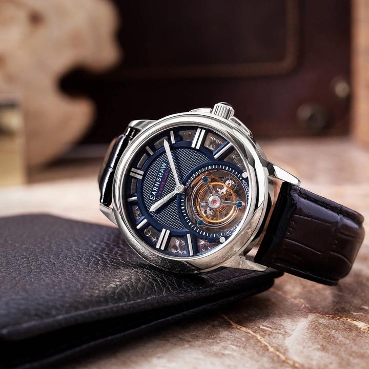Immagine prodotto Thomas Earnshaw ES-8239-02 Disraeli Tourbillon 42mm 3ATM (Orologio da polso analogico, 42 mm)