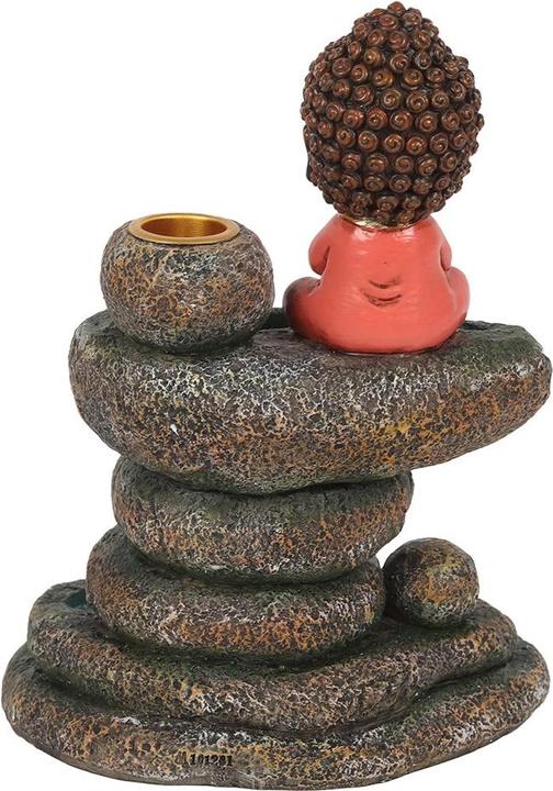Actual product image Something Different Reflux incense burner Buddha Rock Pond