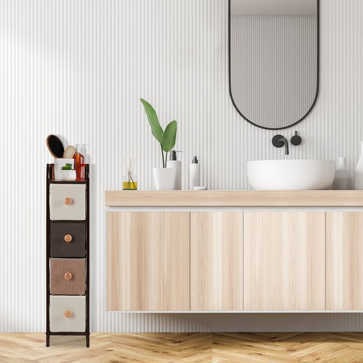 Produktbild Relaxdays Schubladenschrank (80 x 31.5 x 79 cm)