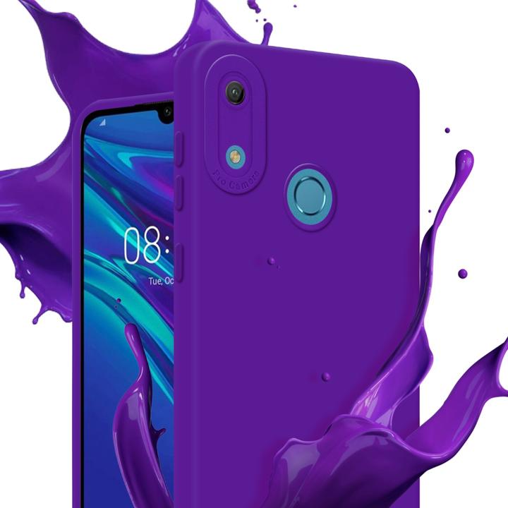 Actual product image Cadorabo Case for Huawei Y6 2019 in TPU Fluid LM162 Style (Huawei Y6 (2019))
