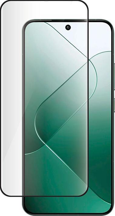 Actual product image Bigben Screen protector for Xiaomi 14 made of tempered 2.5D glass with SmartFrame (1 Piece, Xiaomi 14)