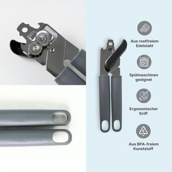 Image du produit B-Home Dosenöffner Büchsenöffner Konservenöffner Handdosenöffner
