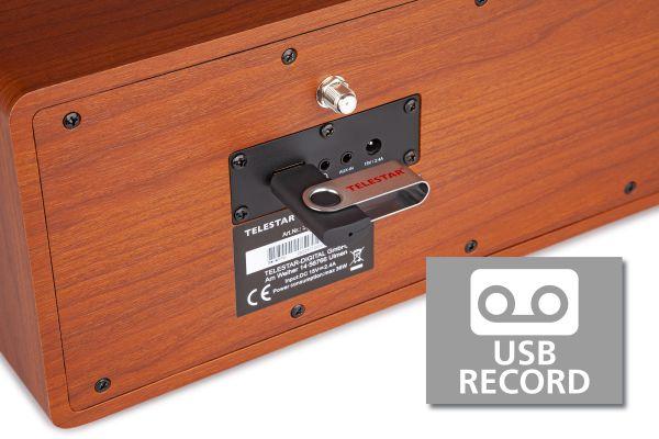 Actual product image Telestar DIRA S 32i CD (DAB+, FM, Web radio, VHF, Bluetooth, Wi-Fi)