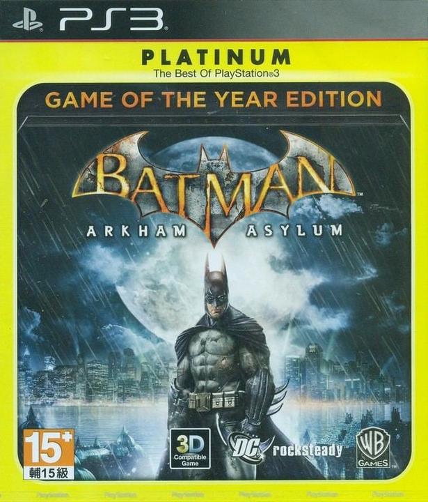 Immagine prodotto WB Batman: Arkham Asylum - GOTY (Platino) (Importazione) (PS3, IT)