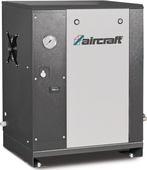 Actual product image Stürmer - Schraubenkompressor 485l/min, 10 bar, 400V, 4kW, m. Rippenbandriemenantrieb Bodeninstallat (10 bar, 485 l)
