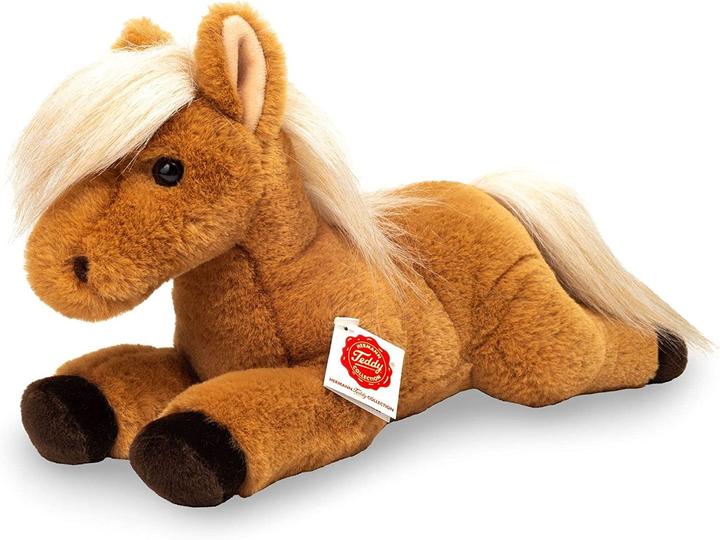 Produktbild Teddy Hermann Pferd liegend 34 cm (18 cm)
