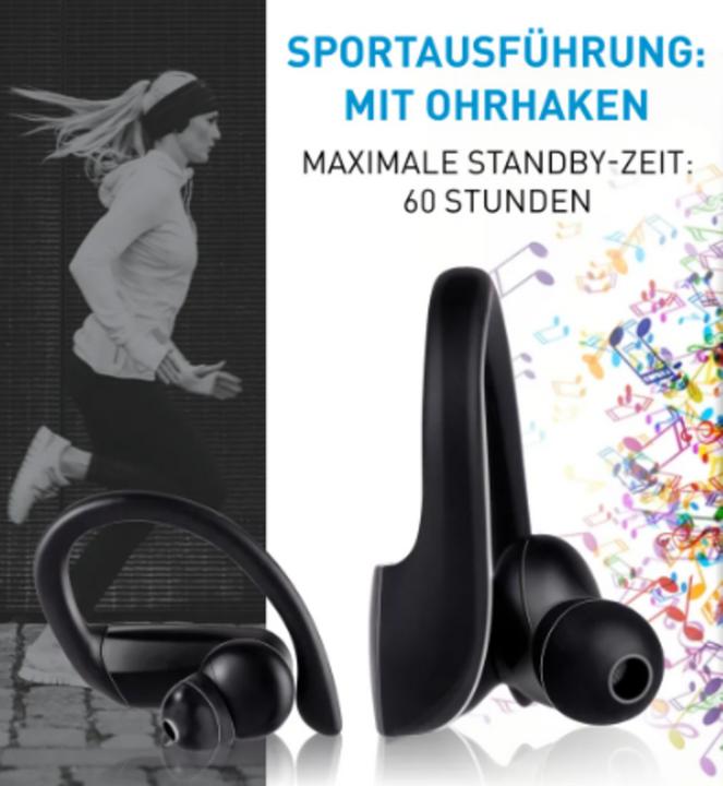 Produktbild Grundig Sport TWS (keine Geräuschunterdrückung, 2 h, Kabellos)