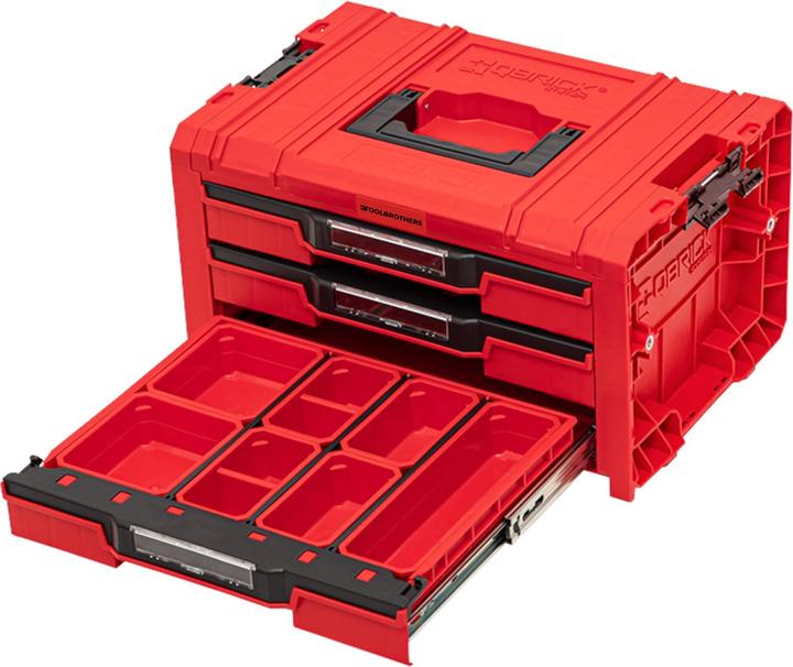 Produktbild Tool Brothers Toolbrothers RHINO PRO Drawer 3 Toolbox 2.0 Expert RED ULTRA HD Werkzeugkoffer 450 x 310 x 244 mm (21 Teile)