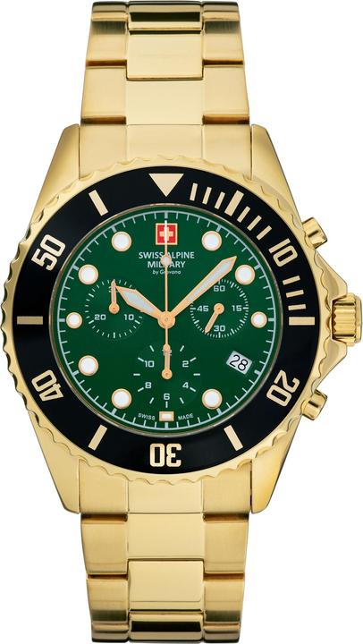 Swiss Alpine Military Kollektion MASTER DIVER CHRONO – Quarzuhr aus Schweizer Produktion (Swiss Made, 42 mm)