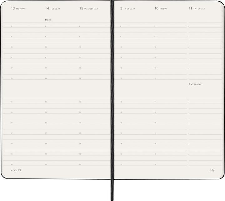Immagine prodotto Moleskine Agenda business Hard Cover Weekly (13 x 21 cm, Inglese)
