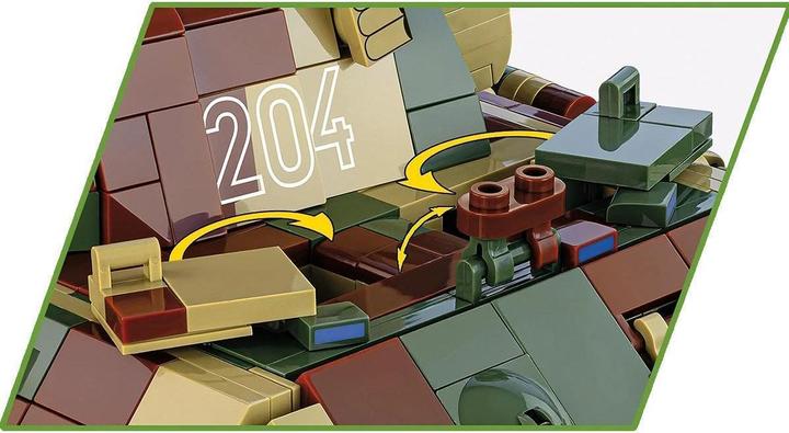 Actual product image Cobi COBI-2654 - 1150 PCS HC WWII 2654 PANZER V PANTHER AUSF.A