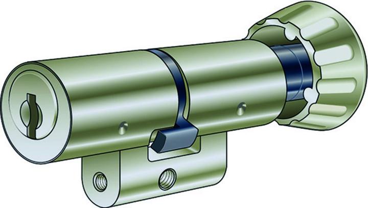 Actual product image Kaba Drehknopfzylinder (Profile cylinder)