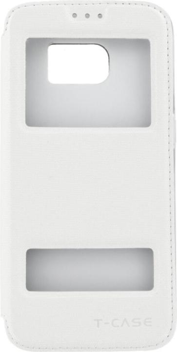 Produktbild T Case T-CASE Lux Magnet FlipCase Samsung S7 Edge weiss (Samsung Galaxy S7 Edge)