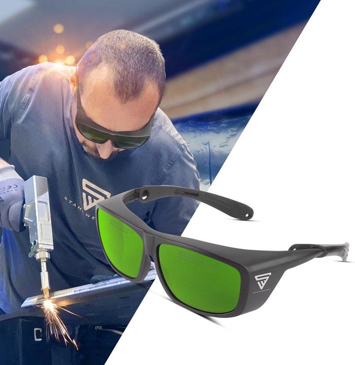 Produktbild Stahlwerk Laserschutzbrille nach DIN EN207 Wellenlängenbereich von 660 - 1080 nm