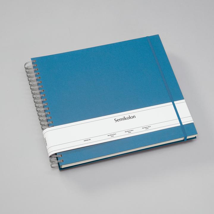 Actual product image Semikolon Photo album Maxi Mucho Blue, cream pages (10 x 15 cm, 9 x 13 cm)