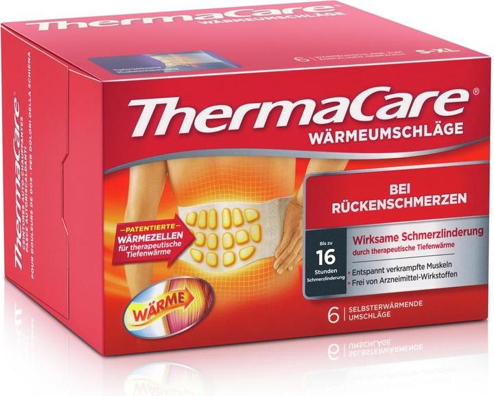 Actual product image Thermacare Heat wraps (6 x, 426 g)